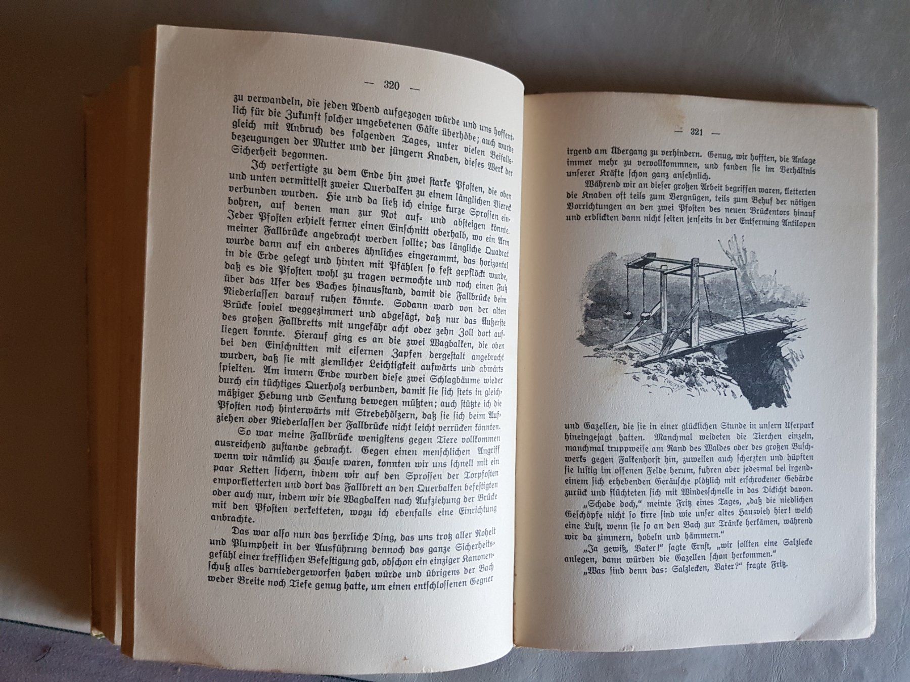 Bücher: Der Schweizerische Robinson - J.D.Wyss - 1934 – Gebraucht aus Walterswil BE von Lonitti 3