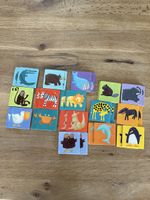 Tier Memory Spiel für Kinder, ab 2 J. Djeco