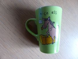 Coole Tasse / Nice Ass / grün