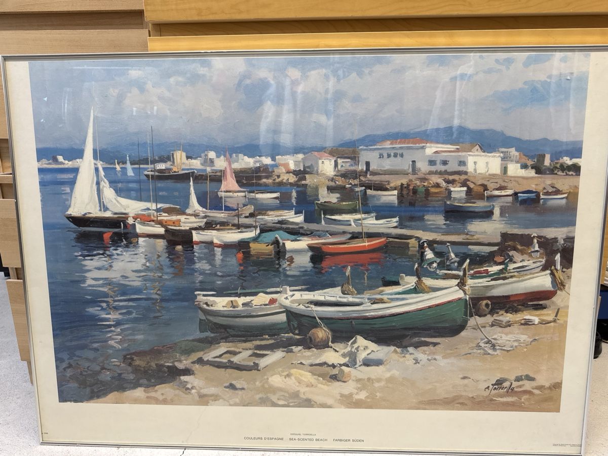 Foto & Immagini: Ezequiel Torroella Kunstdruck "Sea-Scented Beach" -100x70 cm – Usato da Zürich venduto da Brockiwelt
