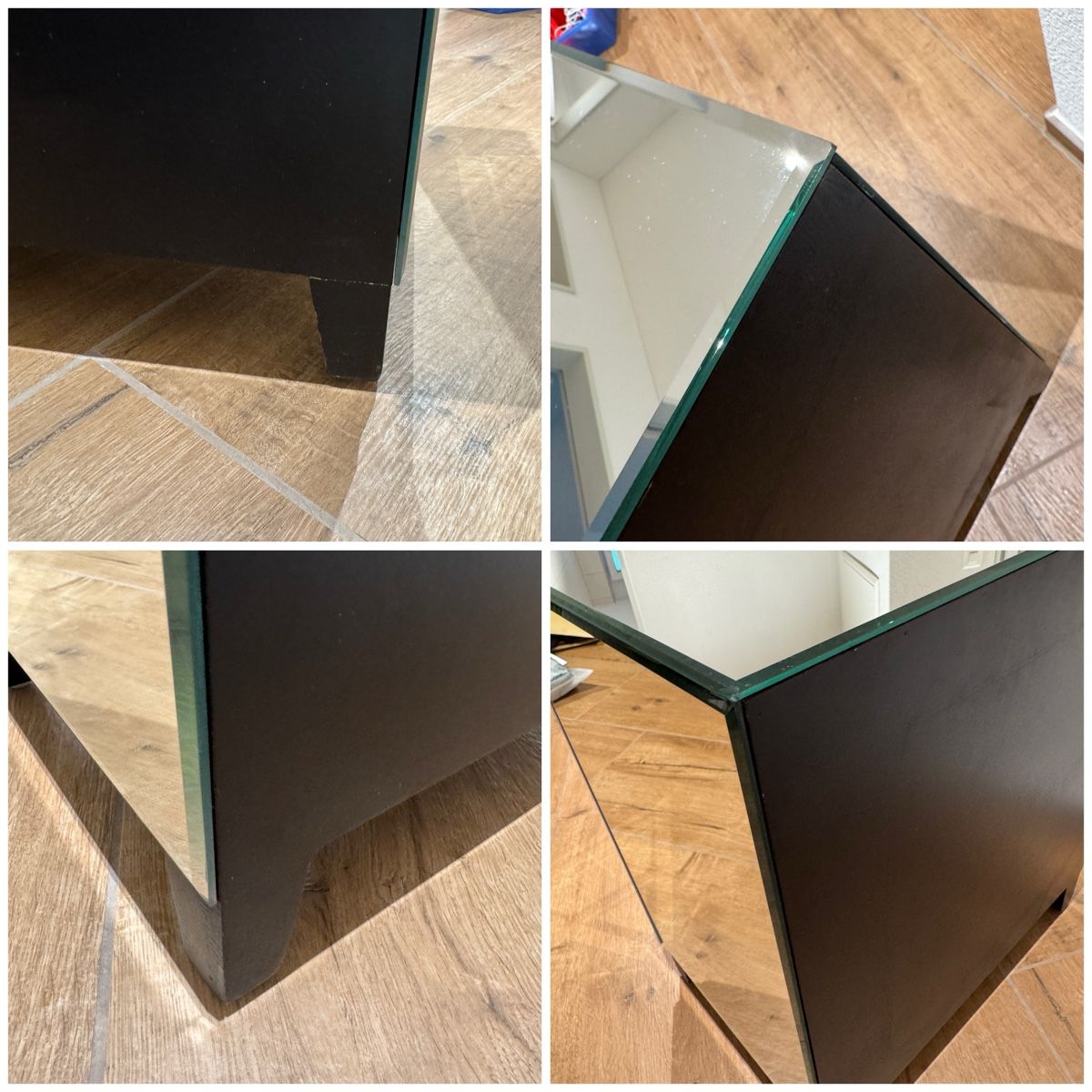 Comodini: 2 Spiegelnachttische 30x45x50cm – Nuovo (secondo la descrizione) da Lachen SZ venduto da nathiisch 7