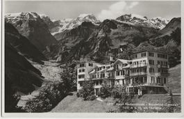 Braunwald, Hotel Niederschlacht, 1938