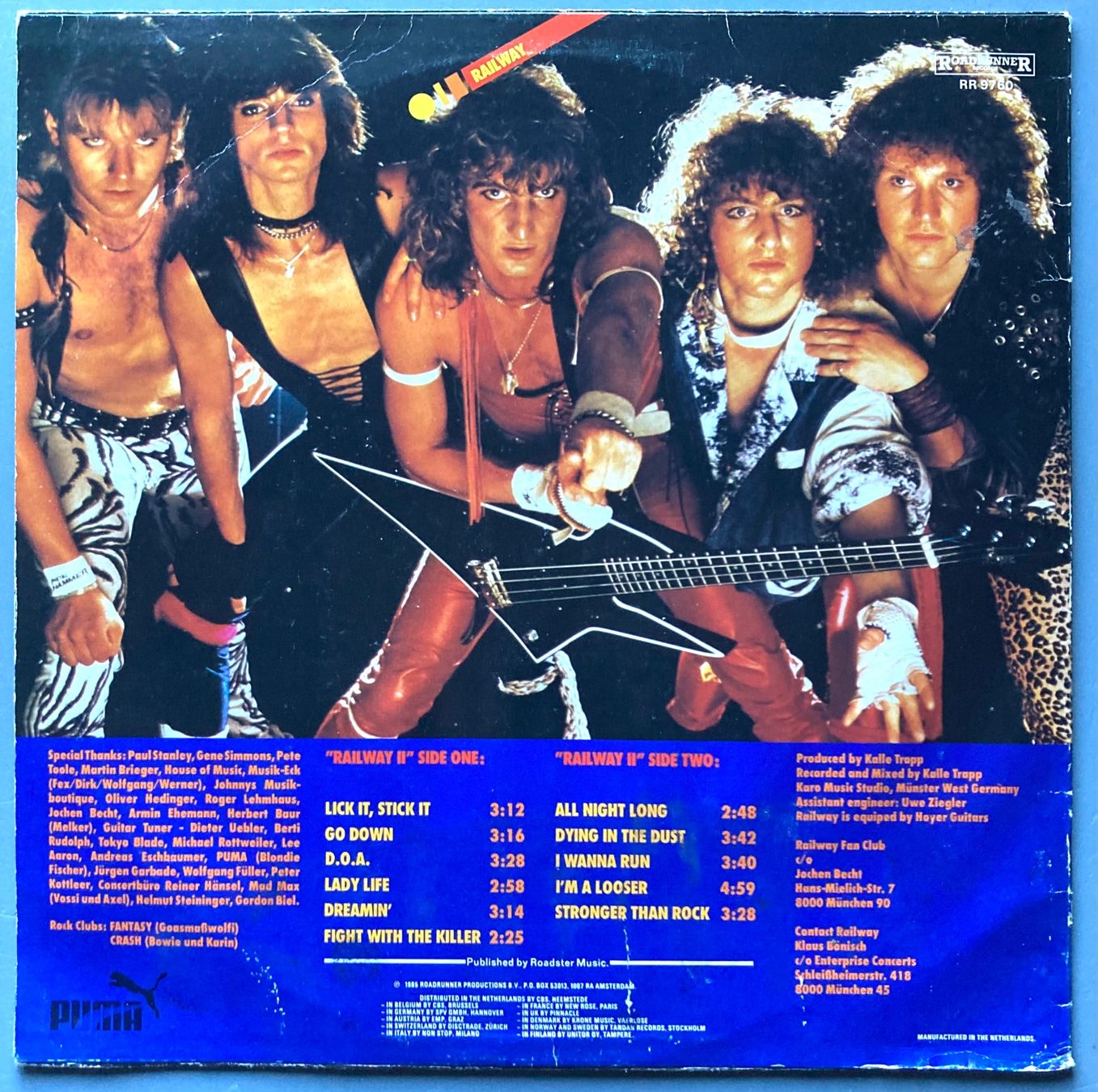 Vinyles: RAILWAY - RAILWAY II – D'occasion à Poliez-Pittet par Newtown-Records 1