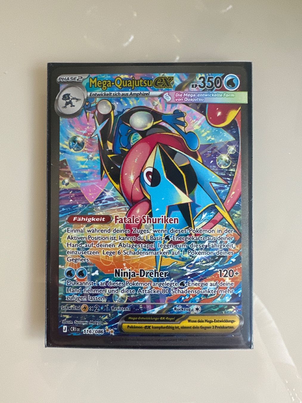 Pokémon Carte collezionabili: Pokémon 36 Karten mit Mega Quajutsu ex – Nuovo (secondo la descrizione) da Niederuzwil venduto da ber_l85q 1