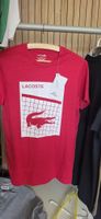Lacoste T-Shirt, Rot, Grösse S, Neu mit Etikett, Top!
