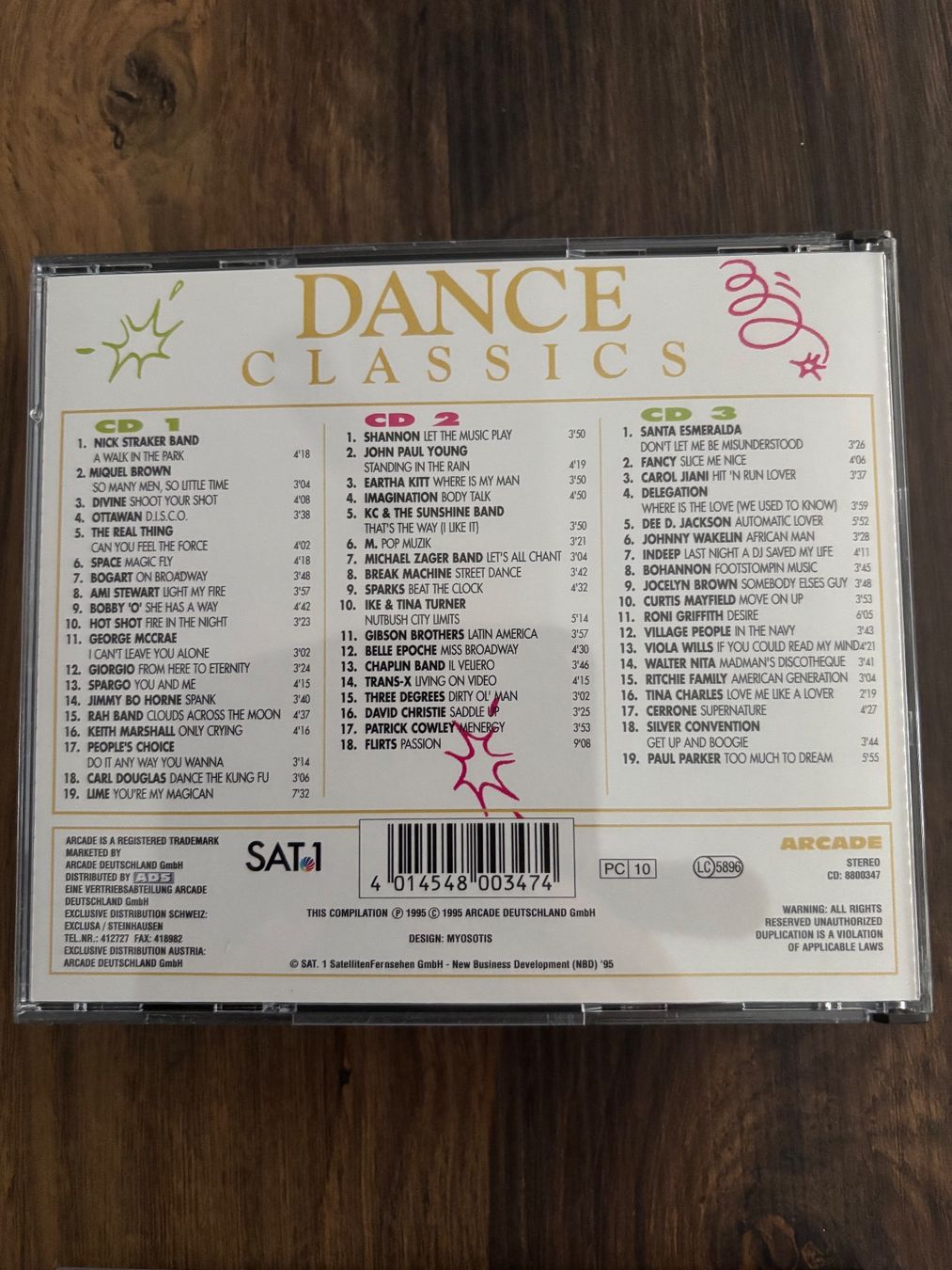 CD: 3er CD Box Dance Classics + 2 CD Dance Classics Vol. 1 + 2 – Usato da Kleinandelfingen venduto da 2Baba3 2