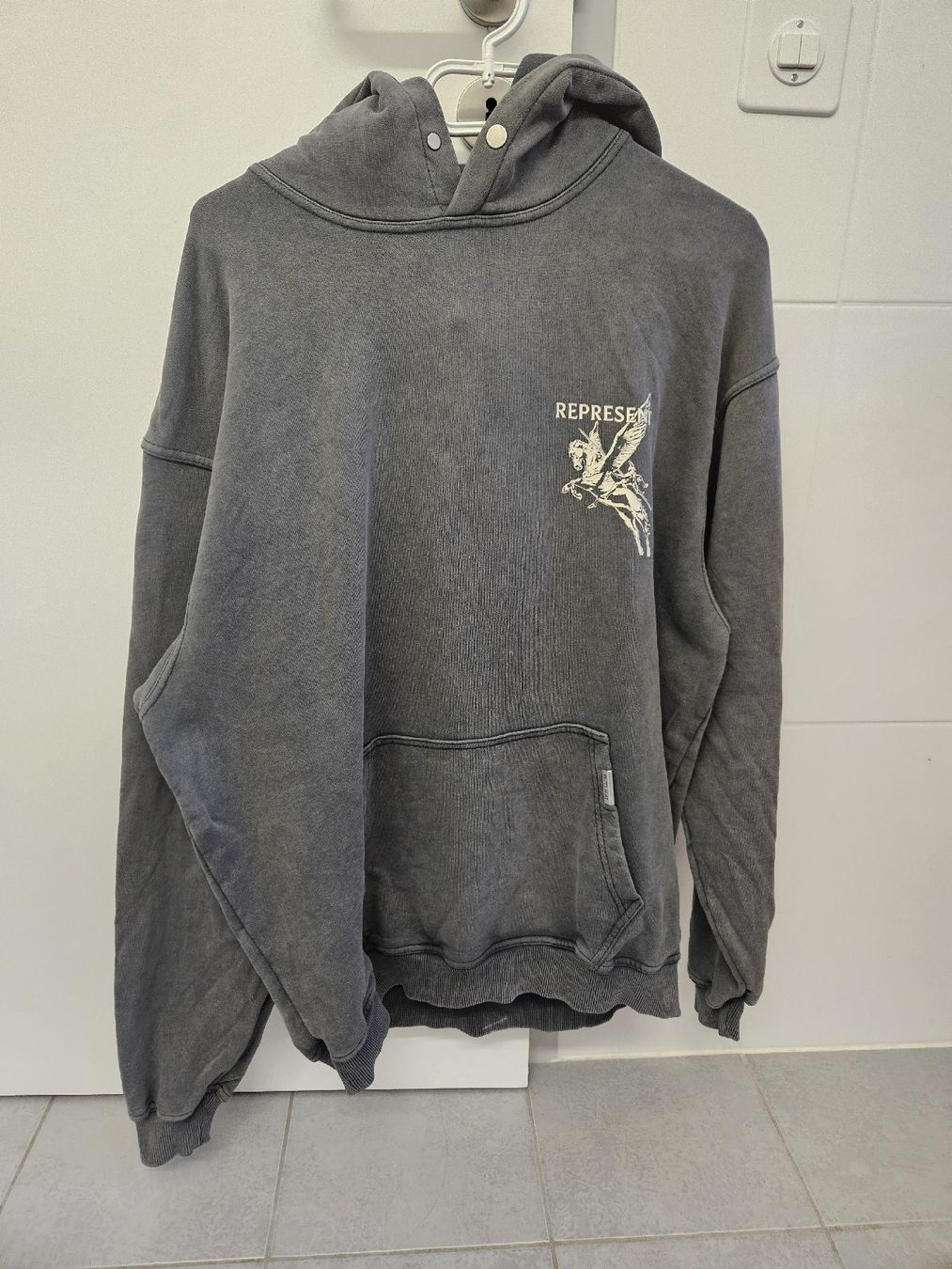 Represent Maglioni & Felpe: Represent felpa grigia – Usato da camorino venduto da abenzo