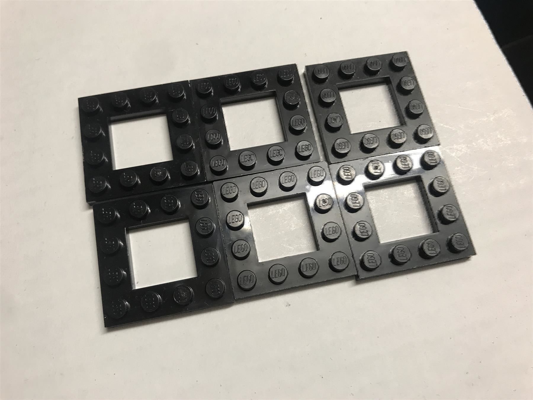 Lego Giocattoli: LEGO 6x Platte 4x4 Rahmen (64799) – Usato da Müntschemier venduto da Svonae