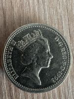 Pièce Elizabeth II 1993 one pound