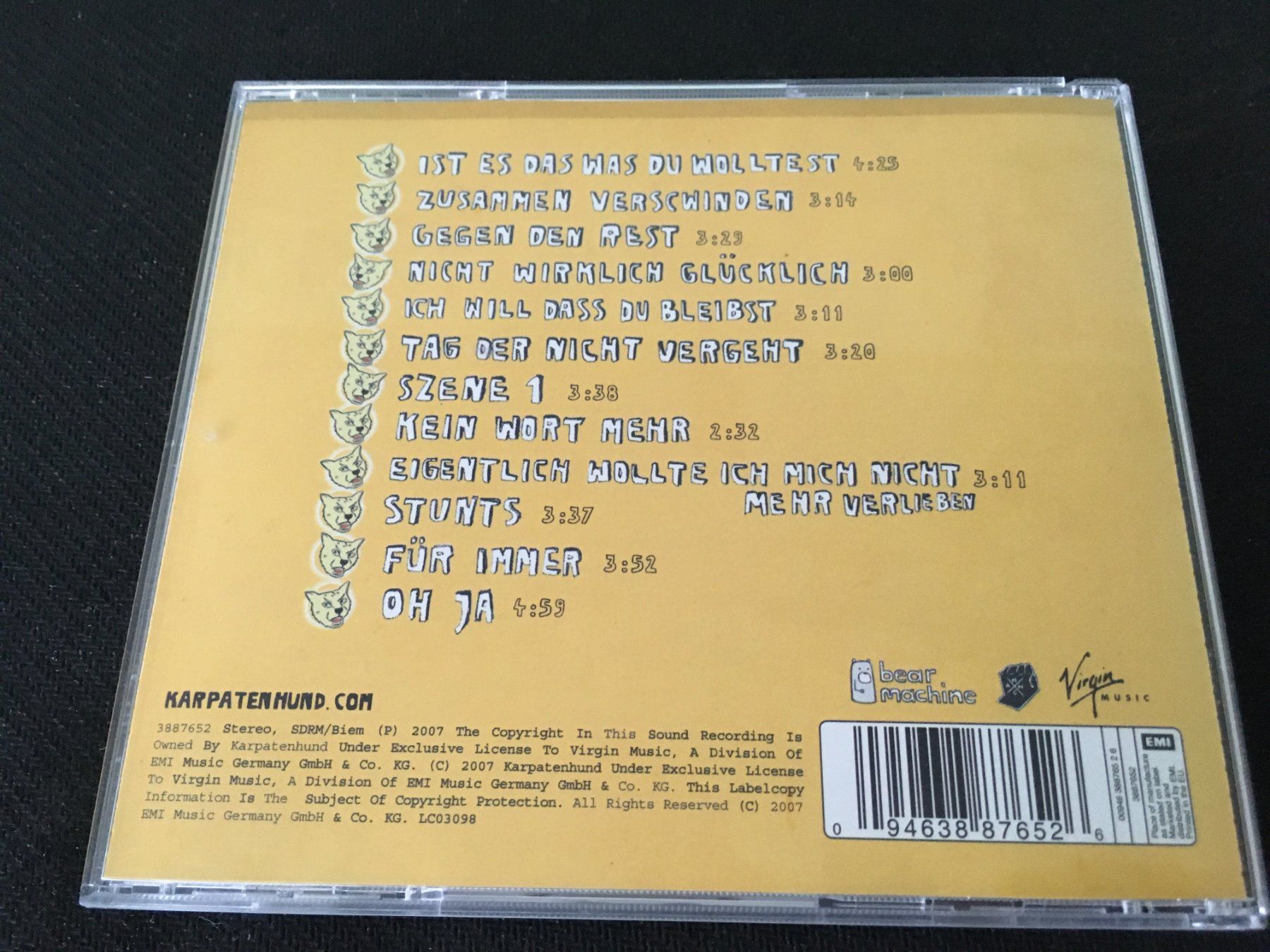 CD: Karpatenhund #3 -CD- – Usato da St.Gallen venduto da MedienJoe 2
