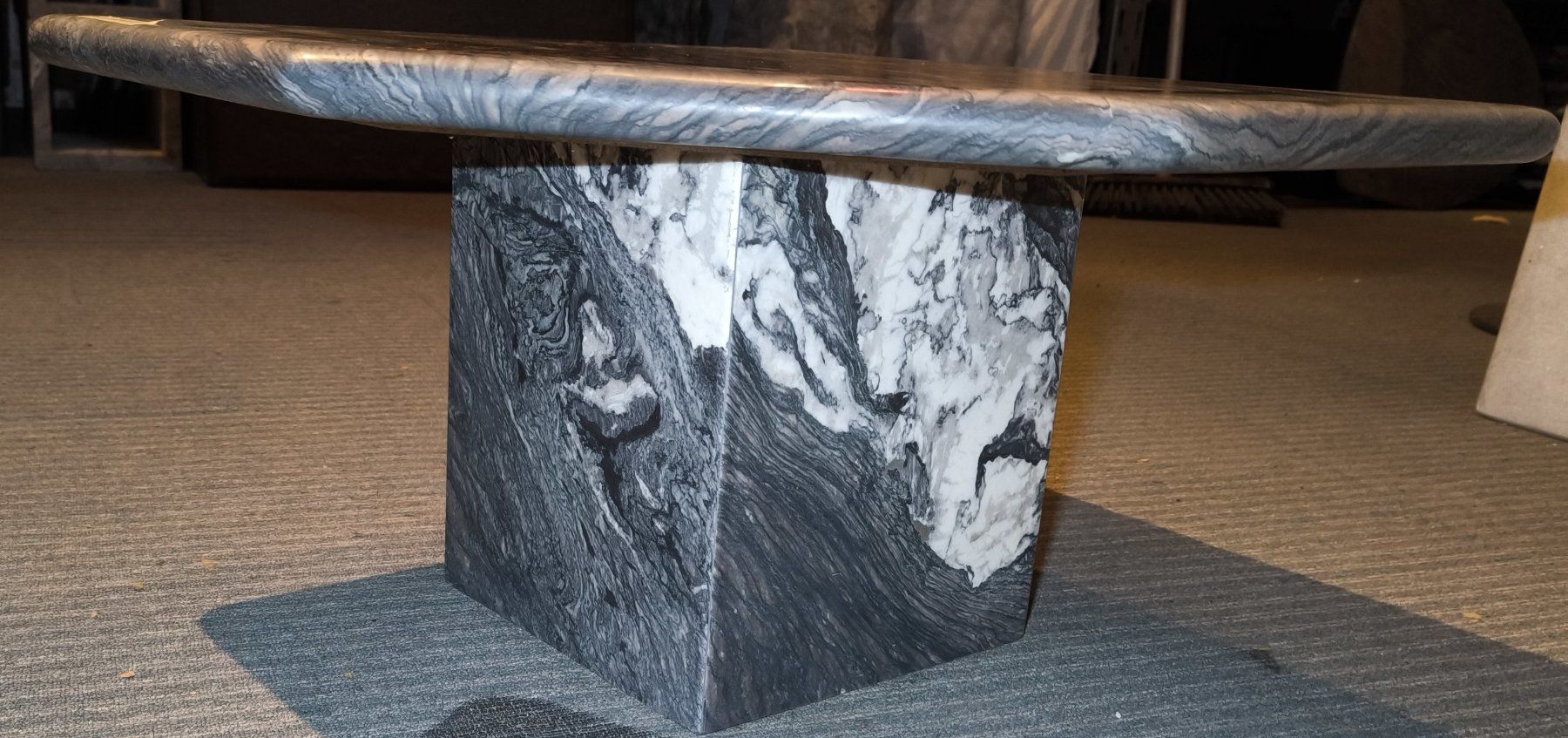 Tables: Beistell - Salontisch Marmor zerlegbar – D'occasion à Rorschacherberg par snOOpydOg11 3