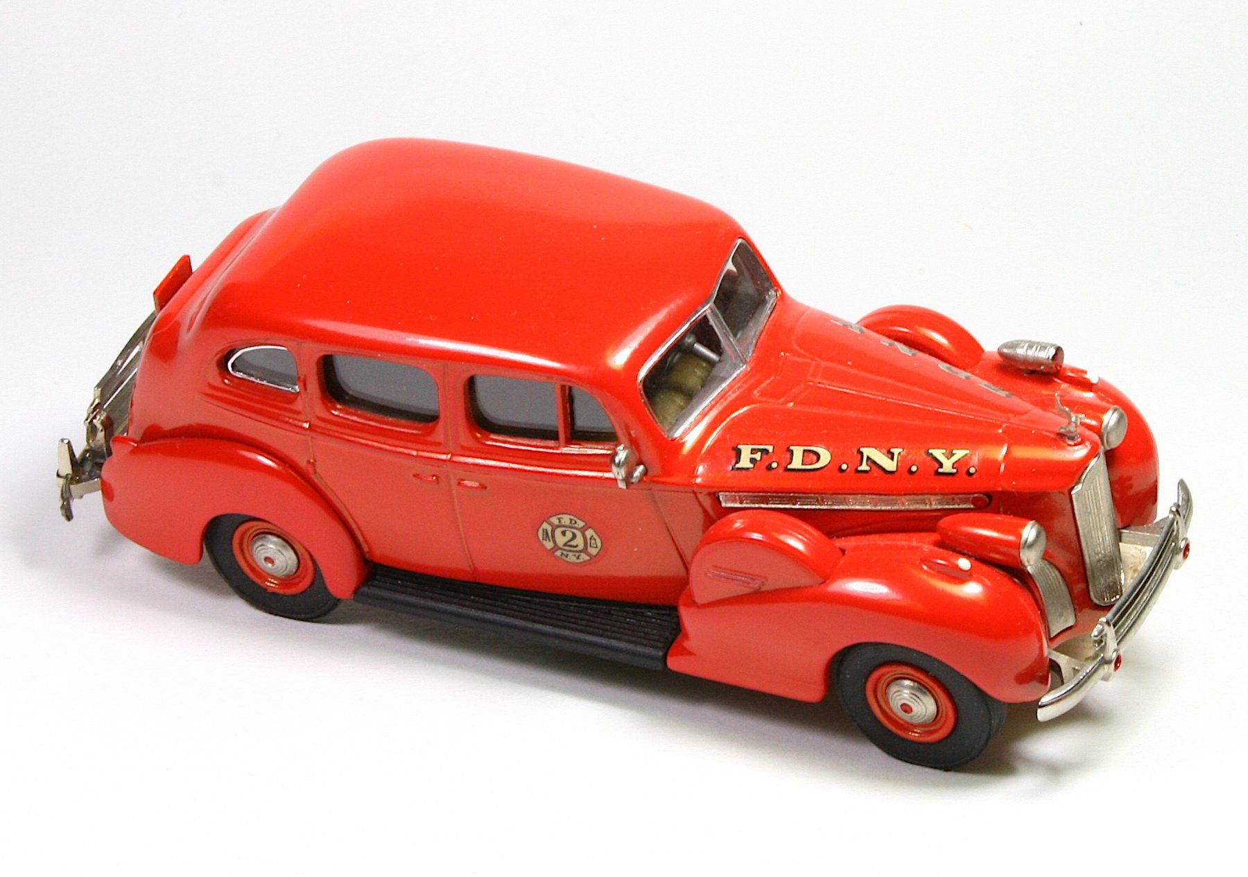 Modellini d'auto: Rextoys 1940 Packard, Fire Dept. New York – Nuovo (secondo la descrizione) da Elsau venduto da Peekay8 3
