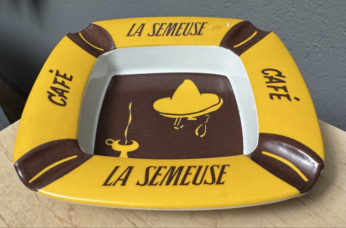 Ornamin Aschenbecher: Aschenbecher La Semeuse, Ornamin, Werbung – Gebraucht aus Rothrist von Luckywinner