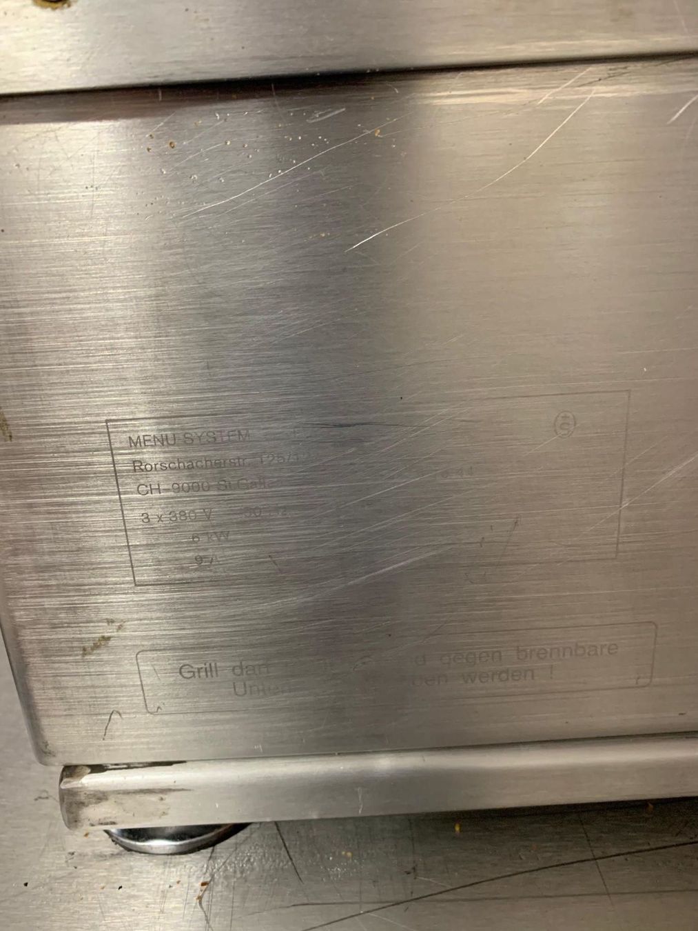 Elettrodomestici da cucina: Gastro Grill Menu System – Usato da Rupperswil venduto da pimi88 1