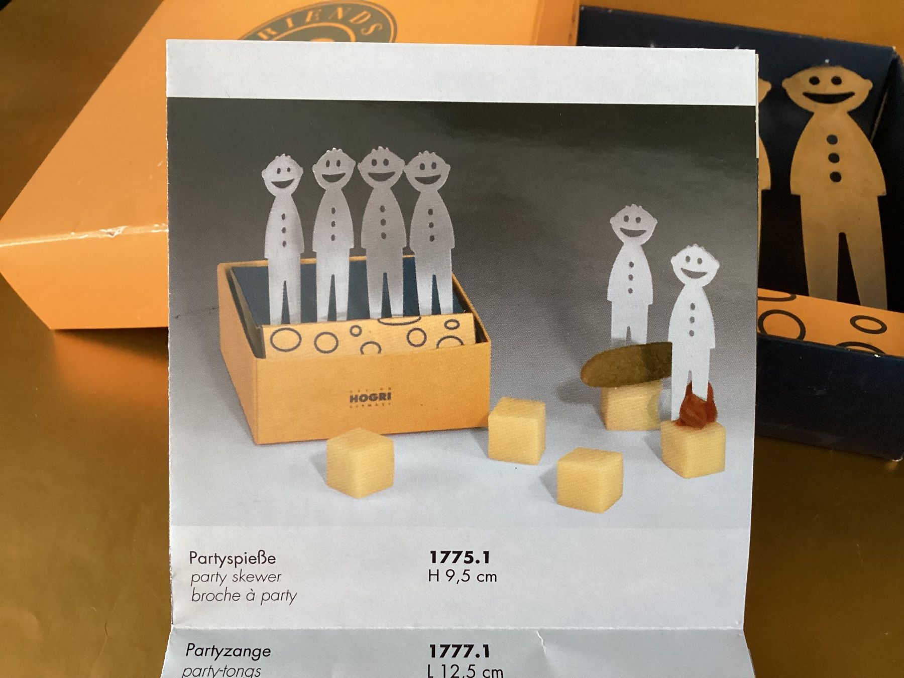 Set di posate: 8 Partyspiesse / Design HORGI  Germamy – Usato da Beinwil am See venduto da kae_gh7c 3