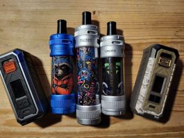 Verdampfer Konvolut, neu Verpackte, neue Offen & gebraucht
