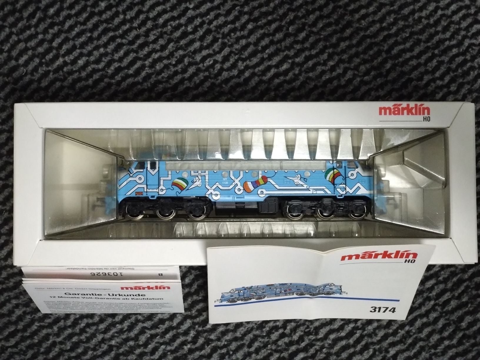 Märklin Modellini di ferrovie: Märklin 3174 Diesellok – Nuovo (secondo la descrizione) da Winterthur venduto da fab_gh27 1