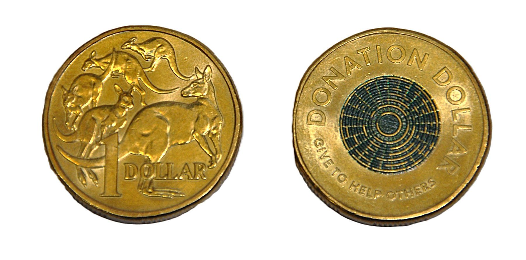 Tutti le monete: 2 x 1 Dollar Münze Australien – Usato da Grabs venduto da Fadenquarz 1