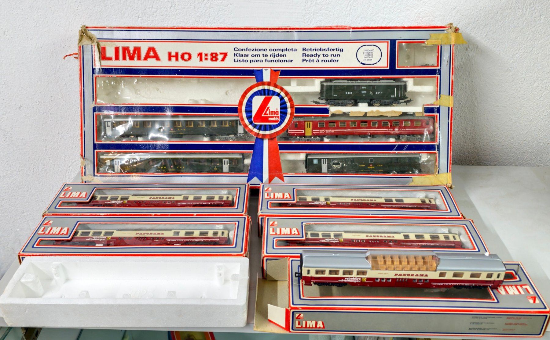 Lima Modellini di ferrovie: Lima Zugkomposition Spur HO Gleichstrom – Usato da Walenstadt venduto da pedroju-1 3