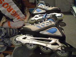 Rollerblade Grösse 42, grau/blau/schwarz