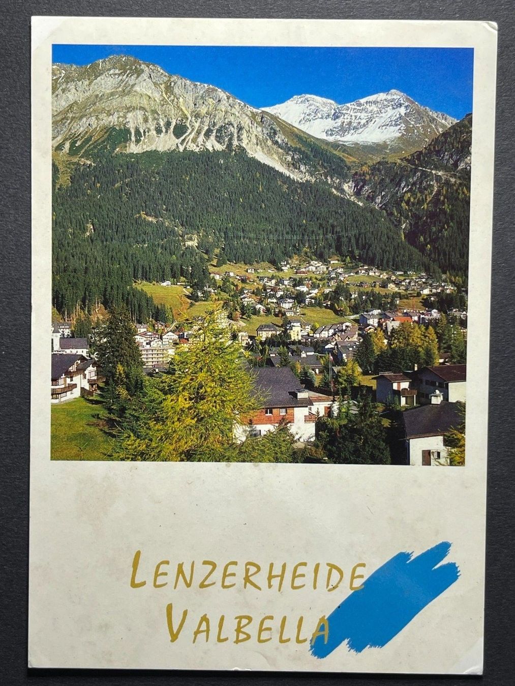 Ansichtskarten: Lenzerheide - Valbella – Gebraucht aus Steg VS von _vinci_