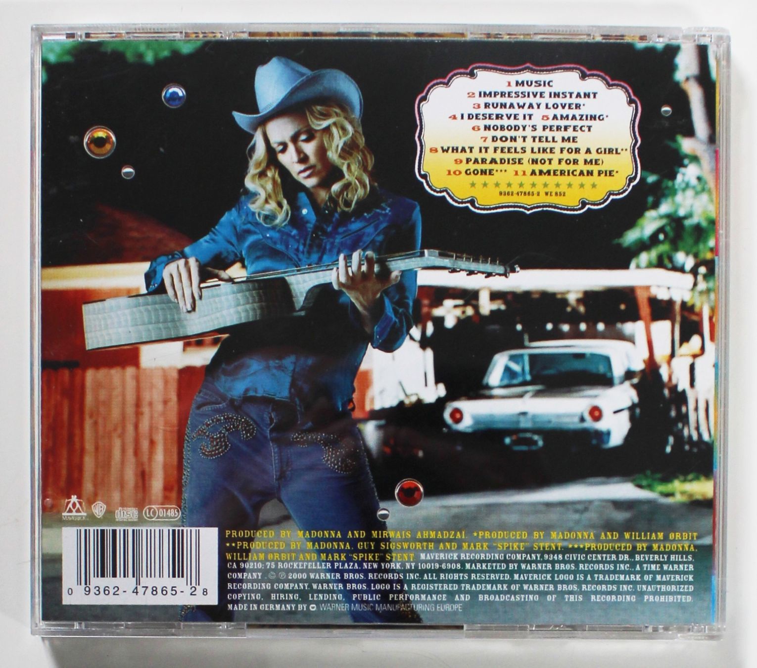CD: CD - MADONNA - MUSIC - 1. Auflage 2000! – Usato da Brüttisellen venduto da Collector-Corner 2