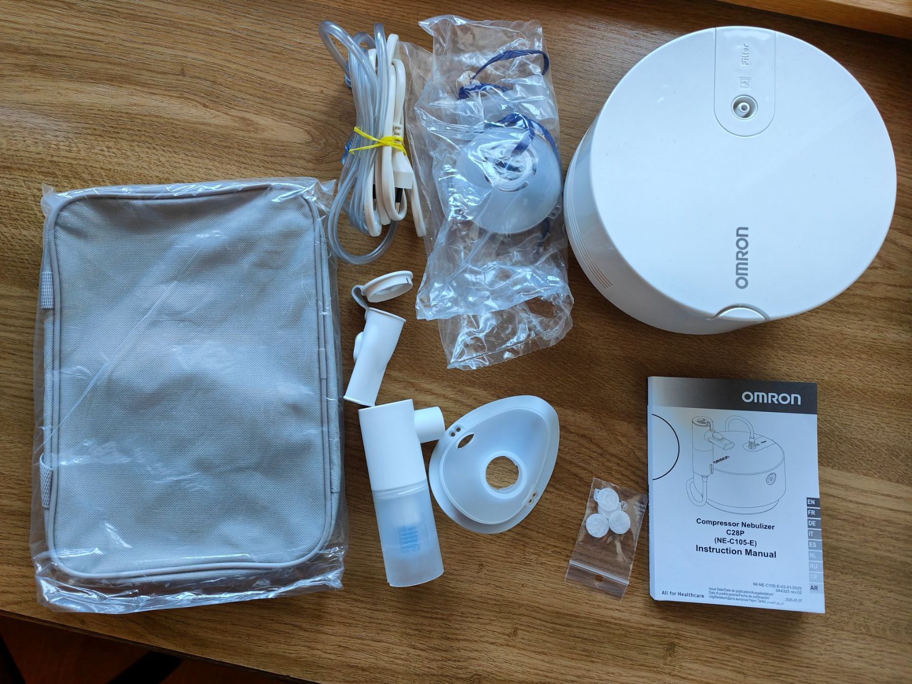 Omron Attrezzature mediche: OMRON Inhalationsgerät C28P – Usato da Schöftland venduto da sil_bn9x 5