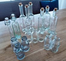 Deko Glasflaschen Glasvasen Sammlung