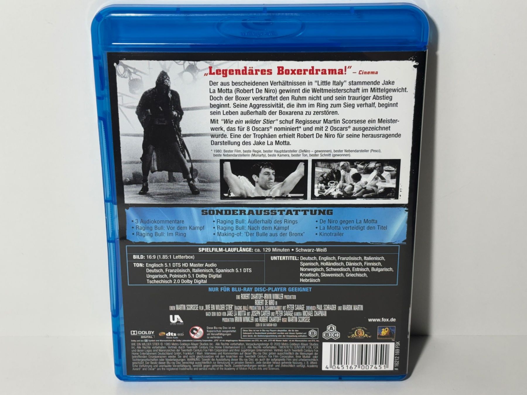 Tous les DVDs: Wie ein wilder Stier Blu Ray – D'occasion à Wilderswil par Mr.Fury 1