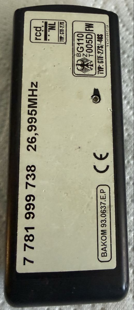 Telecomandi:  Original Bosch Garagentoröffner Handsender – Usato da Brugg AG venduto da dom_b2bg 2