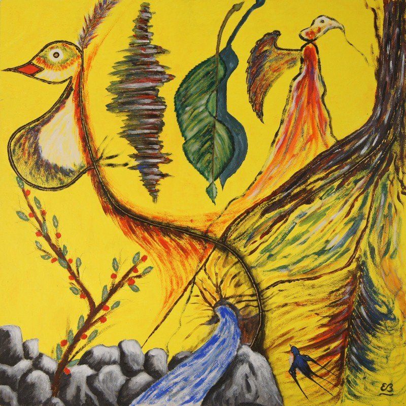 Dipinti: Surreales Gemälde: Die Schwalbe – Nuovo (secondo la descrizione) da Fribourg venduto da erw_68dx