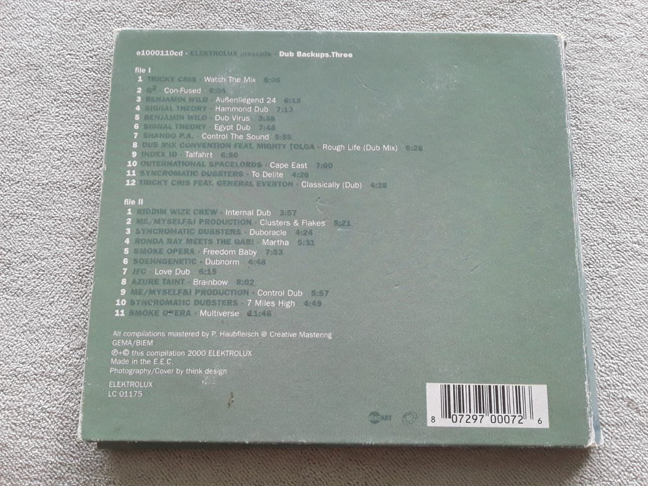 CD: Dub Backups Three - Elektrolux – Usato da Lenzburg venduto da Sepulmander 4