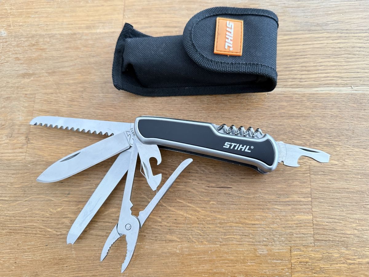 Solingen Coltelli tascabile: Grosses Taschenmesser Multitool Sackmesser – Nuovo (secondo la descrizione) da Goldach venduto da Messerguru