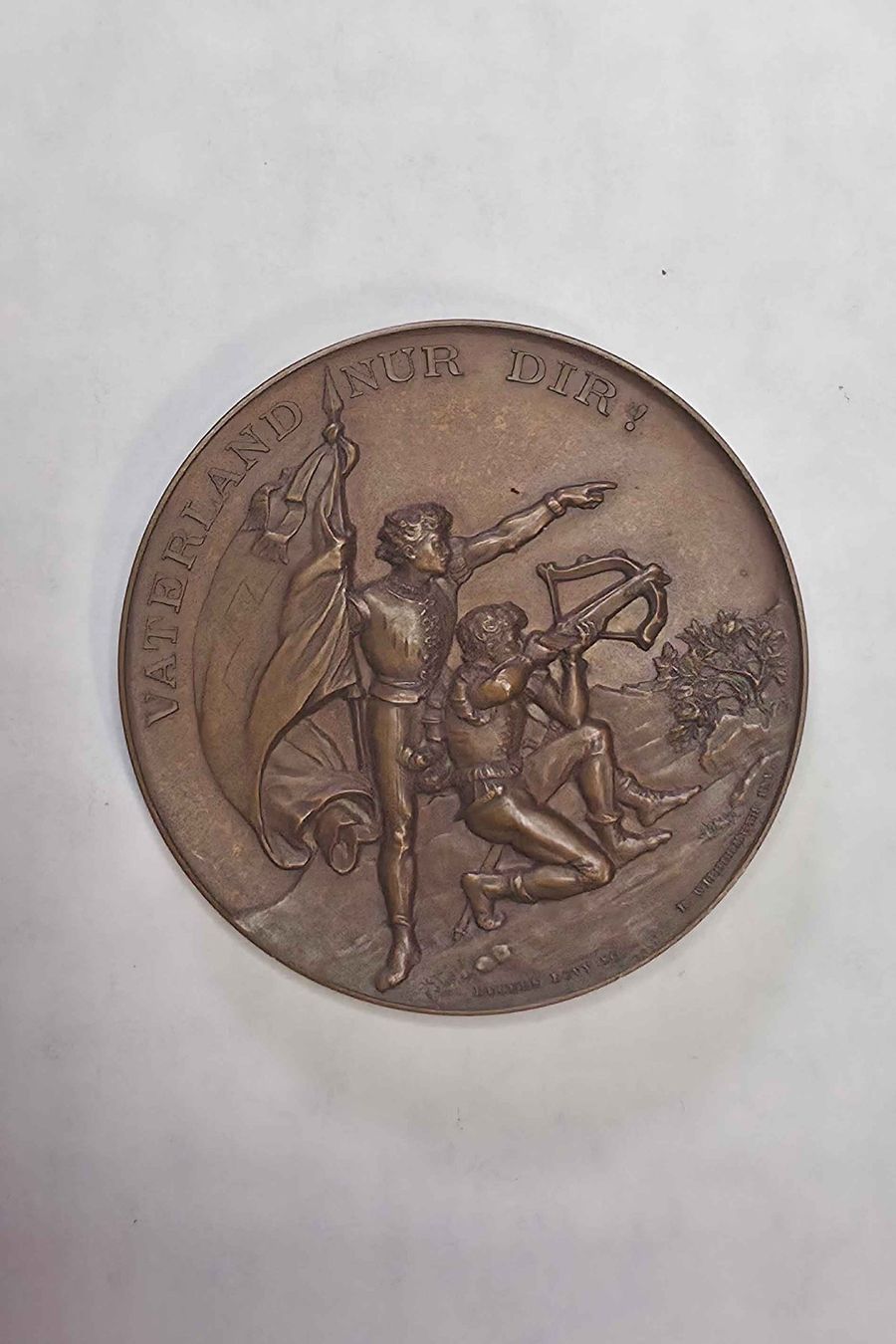 Medaillen: Schützenfest Winterthur 1891 – Neu (gemäss Beschreibung) aus Filzbach von Cschufi 1