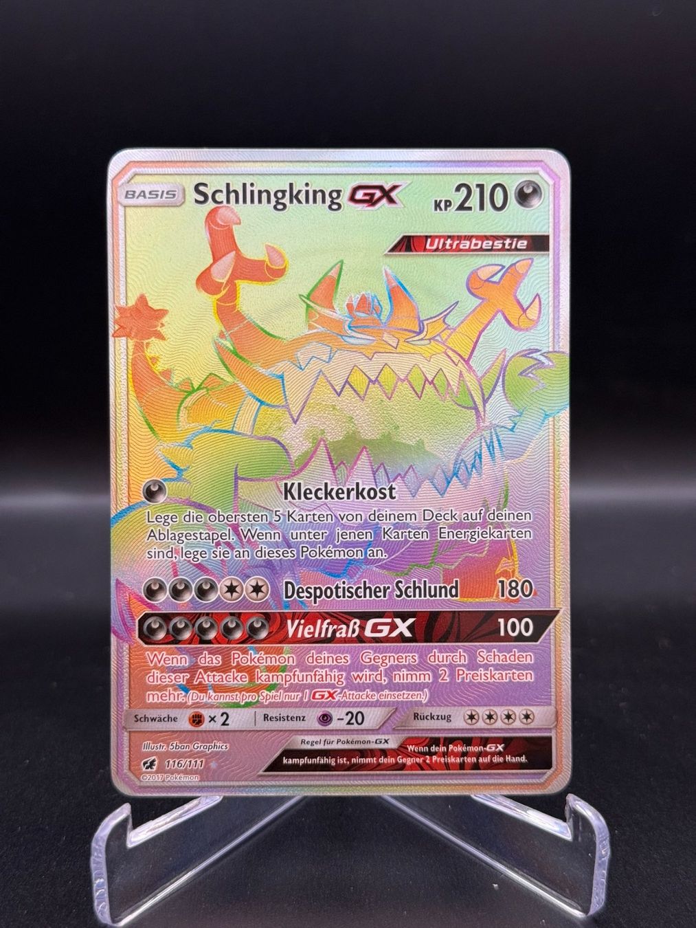 Pokémon Carte collezionabili: Schlingking GX (CIN 116) – Usato da Birmensdorf ZH venduto da SnorlaxMail