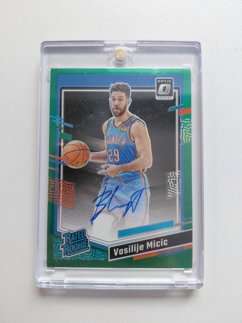Nba Carte collezionabili: Vasilije Micic, Panini Optic, Auto, RC, 1/5, NBA – Usato da Uezwil venduto da -Retrogames-