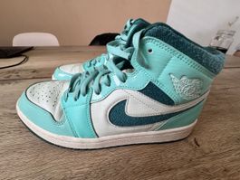 Nike Air Jordan 1 Mintgrün, Grösse 42
