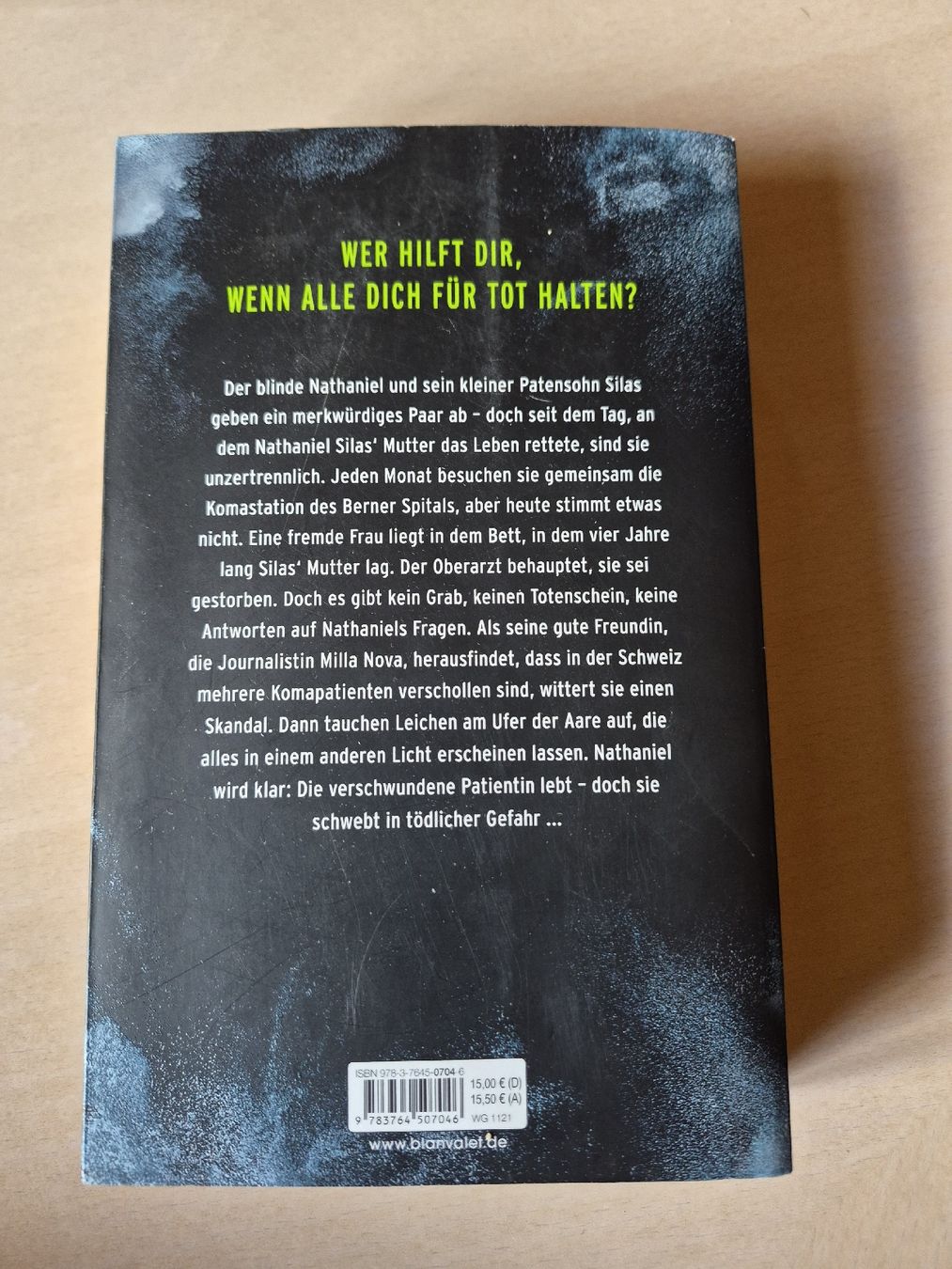 Bücher: Die Patientin  – Gebraucht aus Lauterbrunnen von MassimoNr.01 1