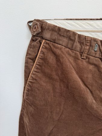 Polo Ralph Lauren Pantalon Velours côtelé Brun Taille 32/30