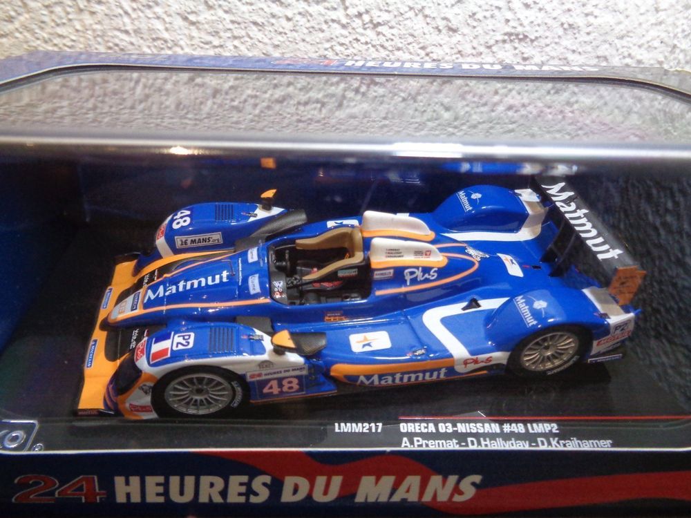 Miniature Spark ORECA 03 Nissan Le Mans 2012 – Échelle 1/43 – Modèle De Collection