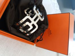 Bracelet argent massif Hermes / Etrusque