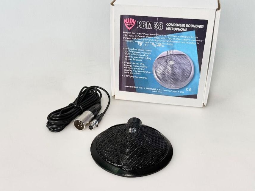 Microfoni: Grenzflächen Mikrofon NADY GBM 38 – Nuovo e nell'imballaggio originale da Schaffhausen venduto da outlet-music