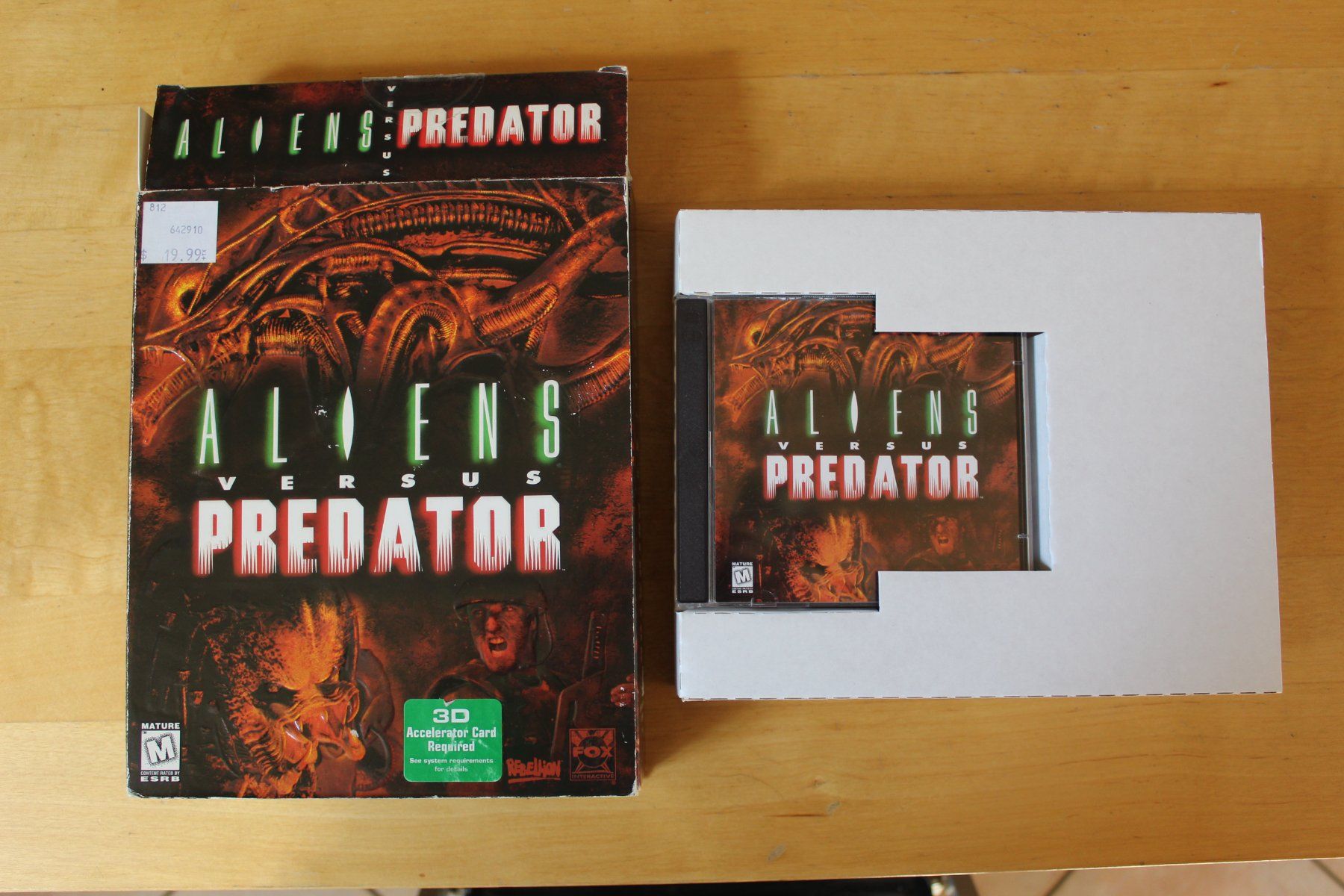 Spiele: Aliens VS Predator PC CD-ROM Big Box Edition US Version – Gebraucht aus Saignelégier von Chocobarde 3