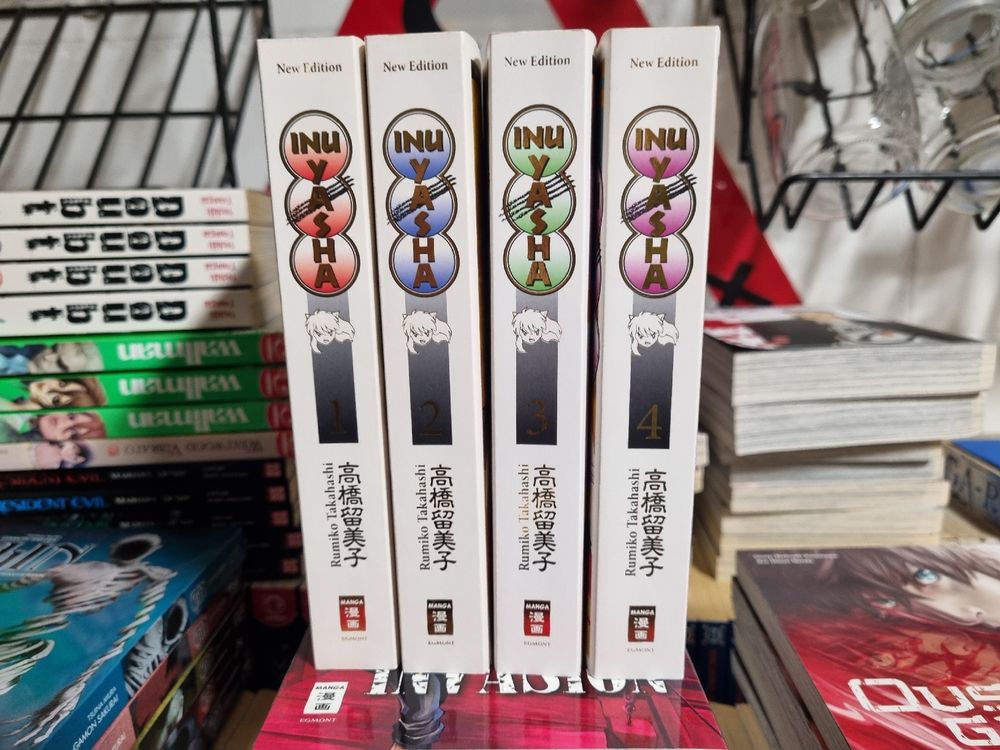 Fumetti: Inu Yasha Manga, New Edition, Band 1-4, Top Zustand! – Usato da Solothurn venduto da mic_tnh8