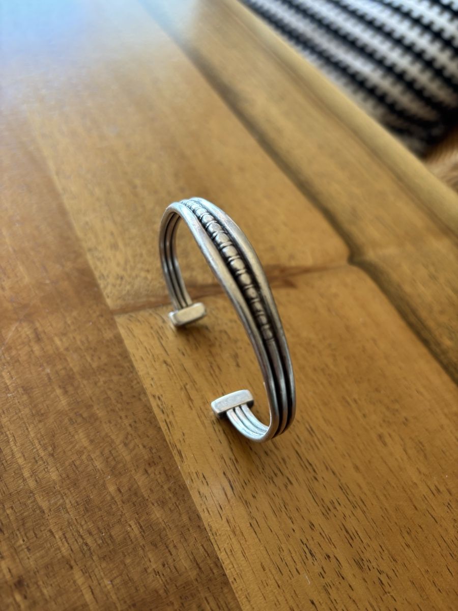 Armbänder & -reifen: Vintage Armreif, Silber, Unikat – Gebraucht aus Bern von Himmelsherold 1