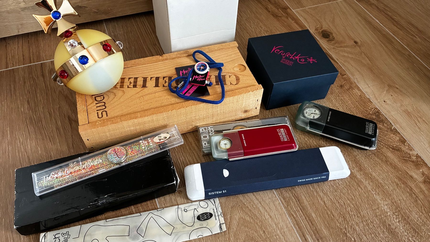 Swatch Orologi: Grand lot de Swatch – Usato da Cossonay-Ville venduto da Patatoune