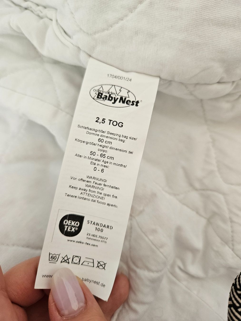 Sacchi a pelo: Babynest schlafsack 3-6m 68cm 2.5tog – Nuovo (secondo la descrizione) da Affoltern am Albis venduto da Katarinushka 1