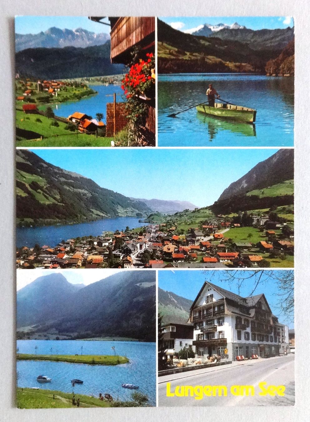 Cartoline postali: Lungern am See – Usato da Fétigny venduto da Billy2miny