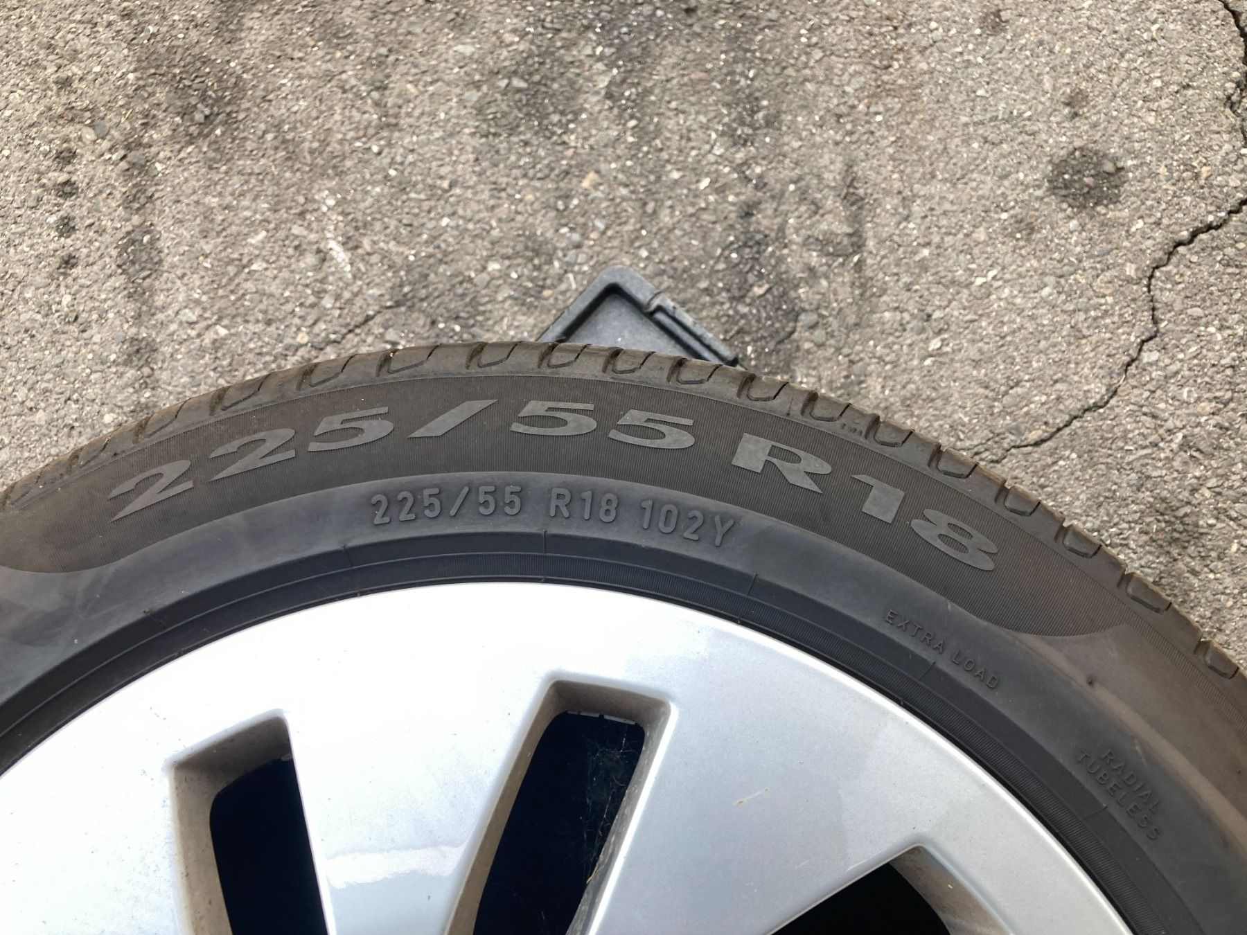 Audi Pneumatici & Ruote complete: Audi A7 Sommerräder 225/55R18 – Usato da Cham venduto da WB2223 5