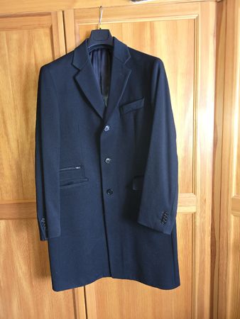 Cappotto uomo nero classico